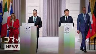 FULL PRESSER: Macron, Starmer, Meloni, Merz Address Hormuz Crisis After Paris Summit | AC1G