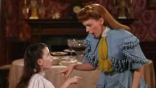 JUDY GARLAND: &#39;THE CAKE WALK&#39; WITH TOOTIE, SINGING &#39;UNDER THE BAMBOO TREE&#39;. A CLOSEUP.