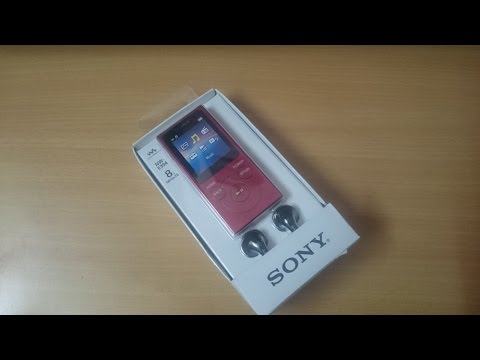 Sony Walkman NW-E394 MP3 Player Unboxing