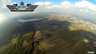 preview picture of video '2014-10-12 Miasto TYCHY Cielmice z lotu ptaka 400 m \ HD'
