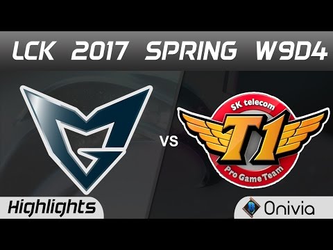 SSG vs SKT Highlights Game 2 LCK Spring 2017 W9D4 Samsung vs SK Telecom T1