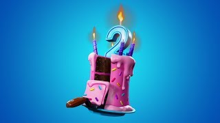 *NEW* Fortnite BIRTHDAY Challenges! FREE REWARD UNLOCKS! (Fortnite Battle Royale Live)