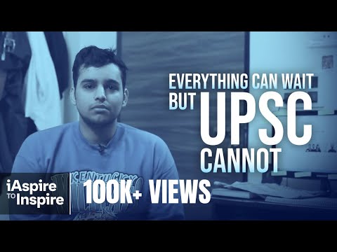 iAspire to Inspire E02 - Deepankar Bhardwaj - IAS Aspirant | UPSC Cannot Wait - Everything Else Can
