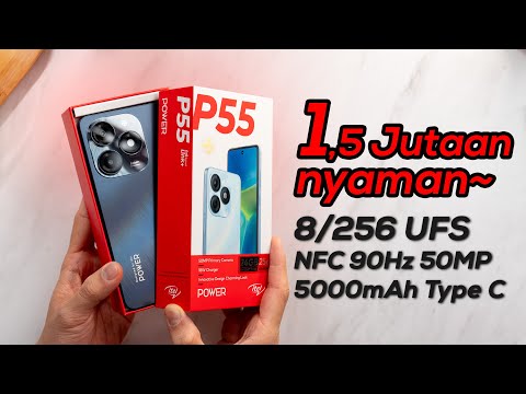 Rp1.5 JUTA dapet banyak! Unboxing itel P55 NFC Indonesia!