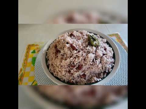JAMAICA AUTHENTIC RICE AND PEAS (MY STYLE) ENJOY