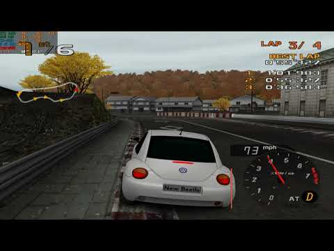 Enthusia Professional Racing - "Autumn Hill" Gameplay [2160p60]