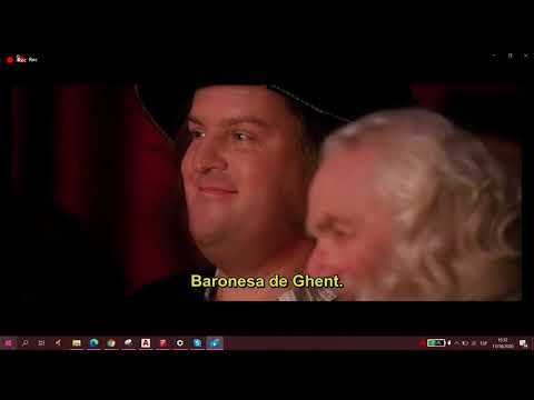 La baronesa y su hija son desenmascaradas por la reina .Subtitulado en español