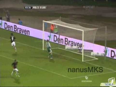 Polonia-Legia 3-0 (gol Adriana Mierzejewskiego)Derby Warszawy 2010