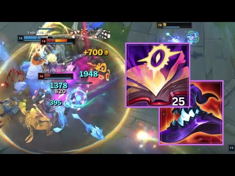 1600 AP Veigar one shot tanks 25  MEJAI STACK + deathcap