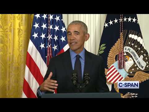 Former President Barack Obama Returns to White House for ACA Event