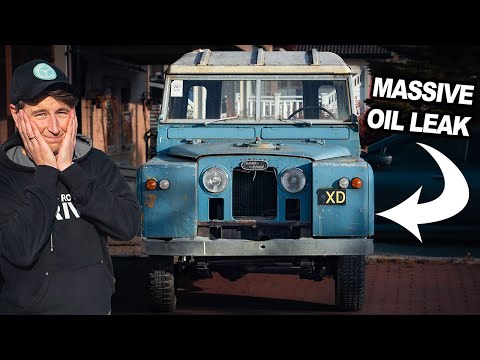 I fixed a massive oil leak and made it winter ready - Land Rover Series 2A Restoration - Part 11
