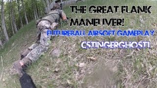 preview picture of video 'The Flank Maneuver! (Futureball Airsoft Gameplay)'