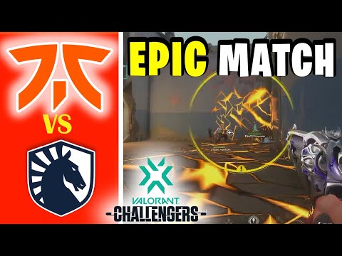 TL Team Liquid vs Fnatic Highlights - VCT Stage 3 Challengers QuarterFinal
