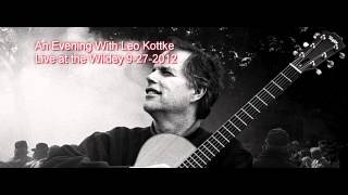 Leo Kottke Coming to the Wildey
