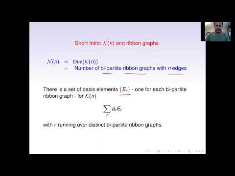 Sanjaye Ramgoolam - Quantum mechanics of bi-partite ribbon graphs and Kronecker coefficients (EP)