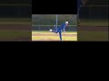 Various arm angles during pitching