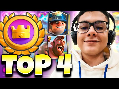 Top 4 finish in the global tournament 🏟️