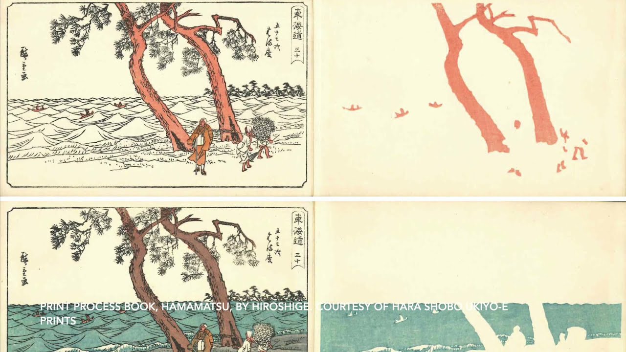 A Taste of Omatsuri: Japanese style woodblock print demo by Helena Hadala