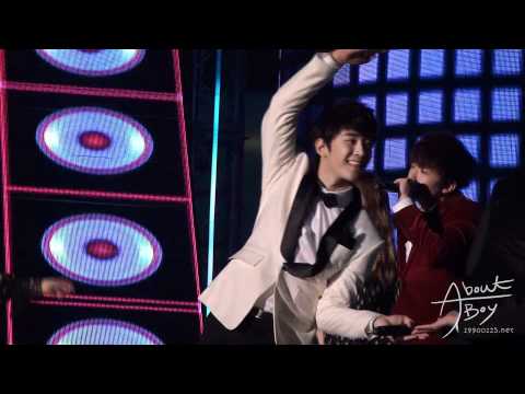 [FANCAM] 111231 JUNHO MBC Gayo Daejun - Dance2Night (2)