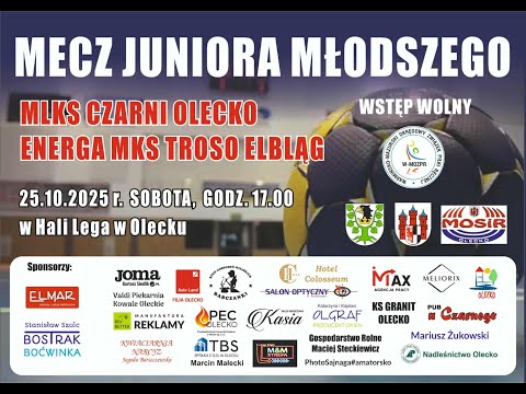 Piłka Ręczna - Junior Młodszy - MLKS Czarni Olecko vs Energa MKS Truso Elbląg - 25.10.25