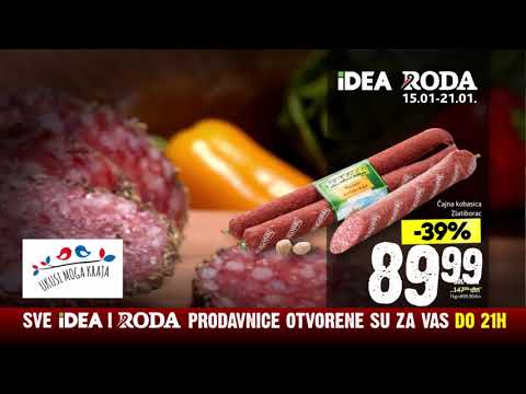 IDEA | Nedeljna ponuda 15-21.01.2021.
