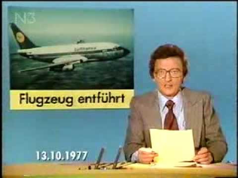 tagesschau 13. Oktober 1977 - Entführung der Landshut
