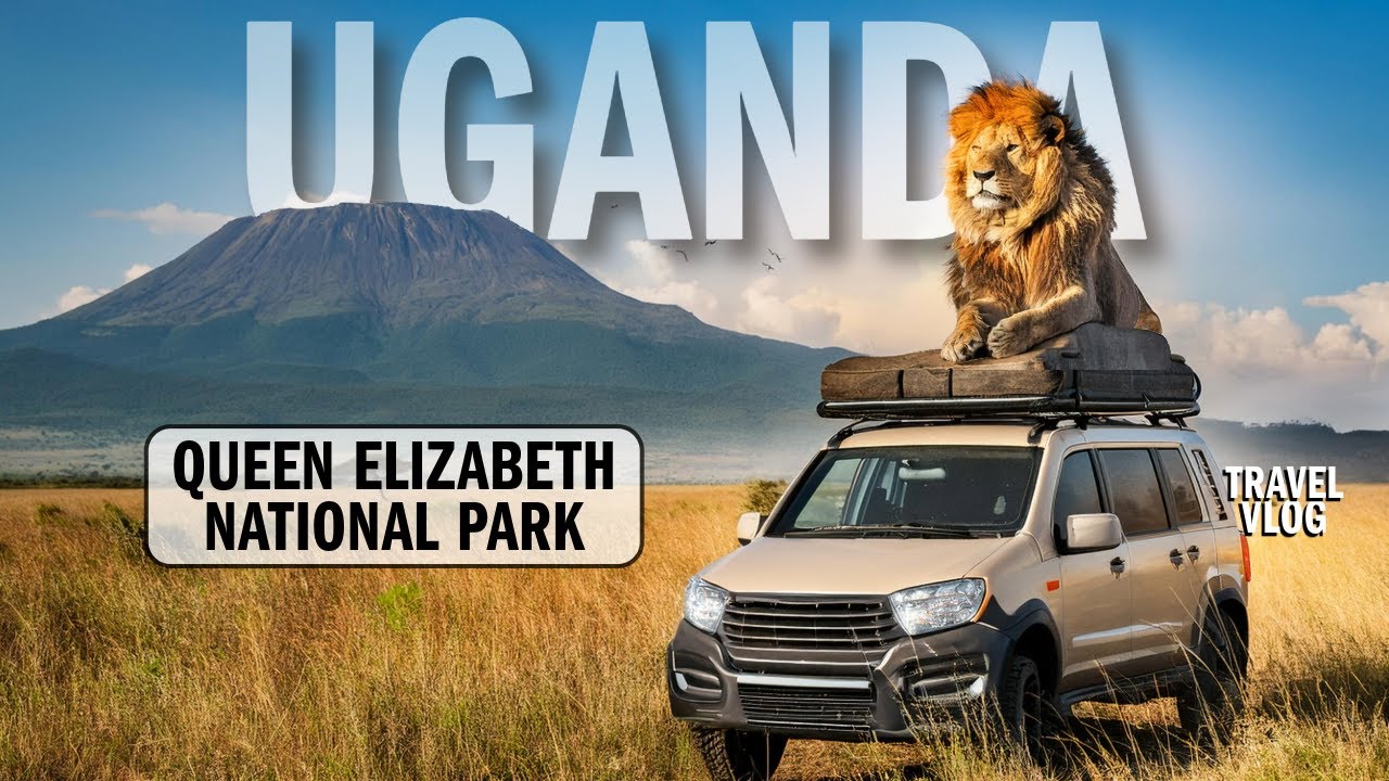 Our WILD SAFARI in Uganda | Queen Elizabeth National Park | Kampala | Travel Vlog 2024