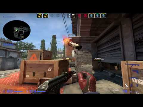 CSGO POV Movistar Riders dav1g (21/17) vs Dignitas (inferno) @ ESL Challenger February 2022