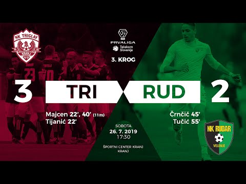 3.krog: Triglav - Rudar 3:2 ; Prva liga Telekom Slovenije 2019/2020