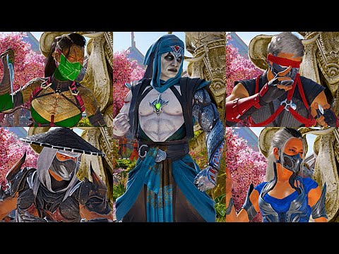 MK1 ALL 50 Possible Hybrid Fused Characters Showcase