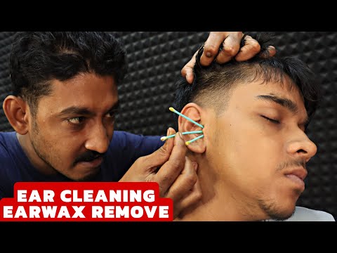 Ear Cleaning & Earwax Removal | Head Massage & Neck Cracking | Hair Cracking | ASMR for Sleep