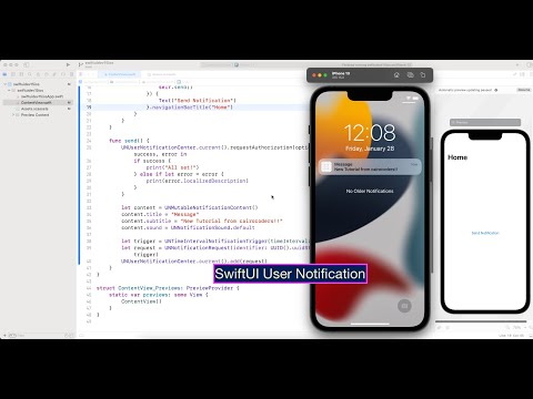 SwiftUI User Notification