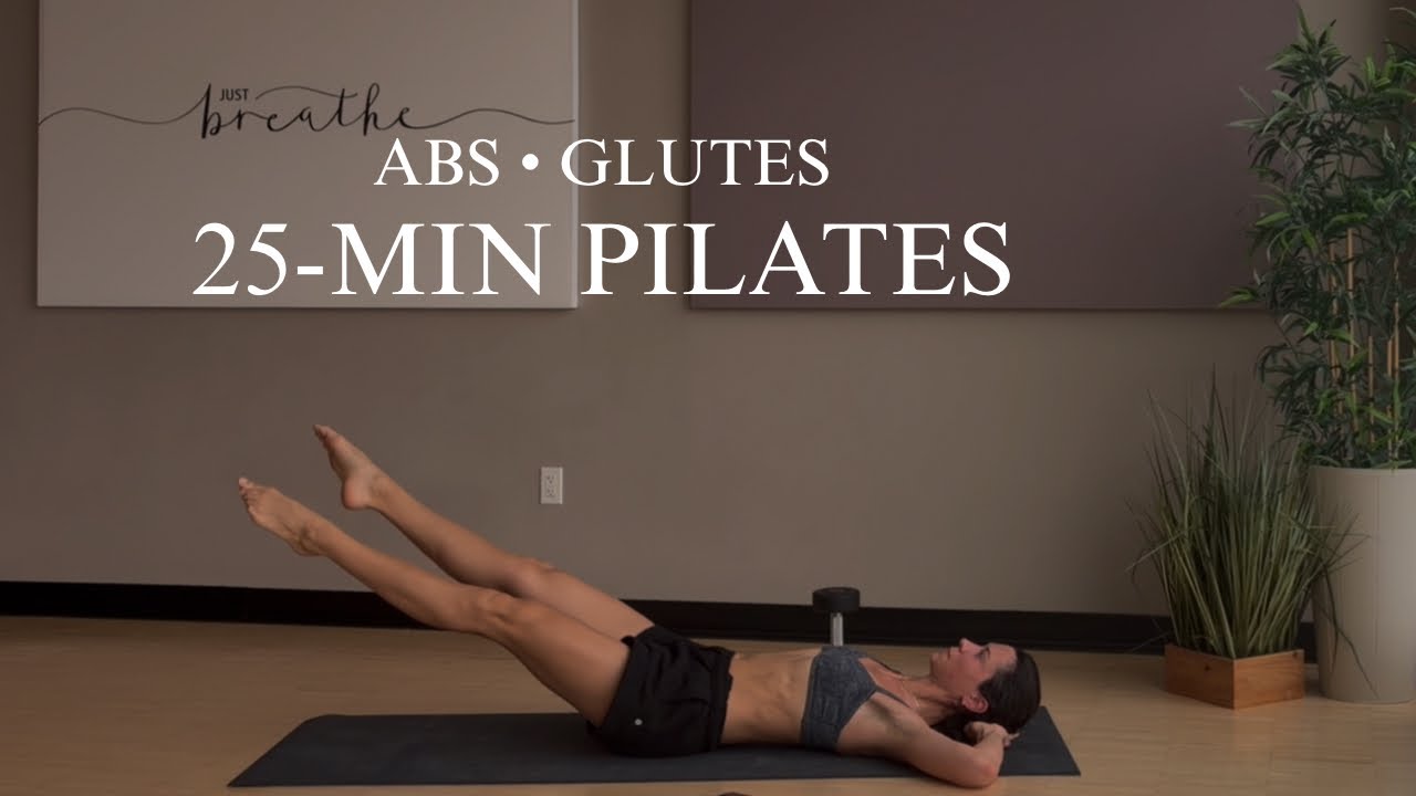 25-Min Pilates | Abs & Glutes Sculpt (Int//Adv)