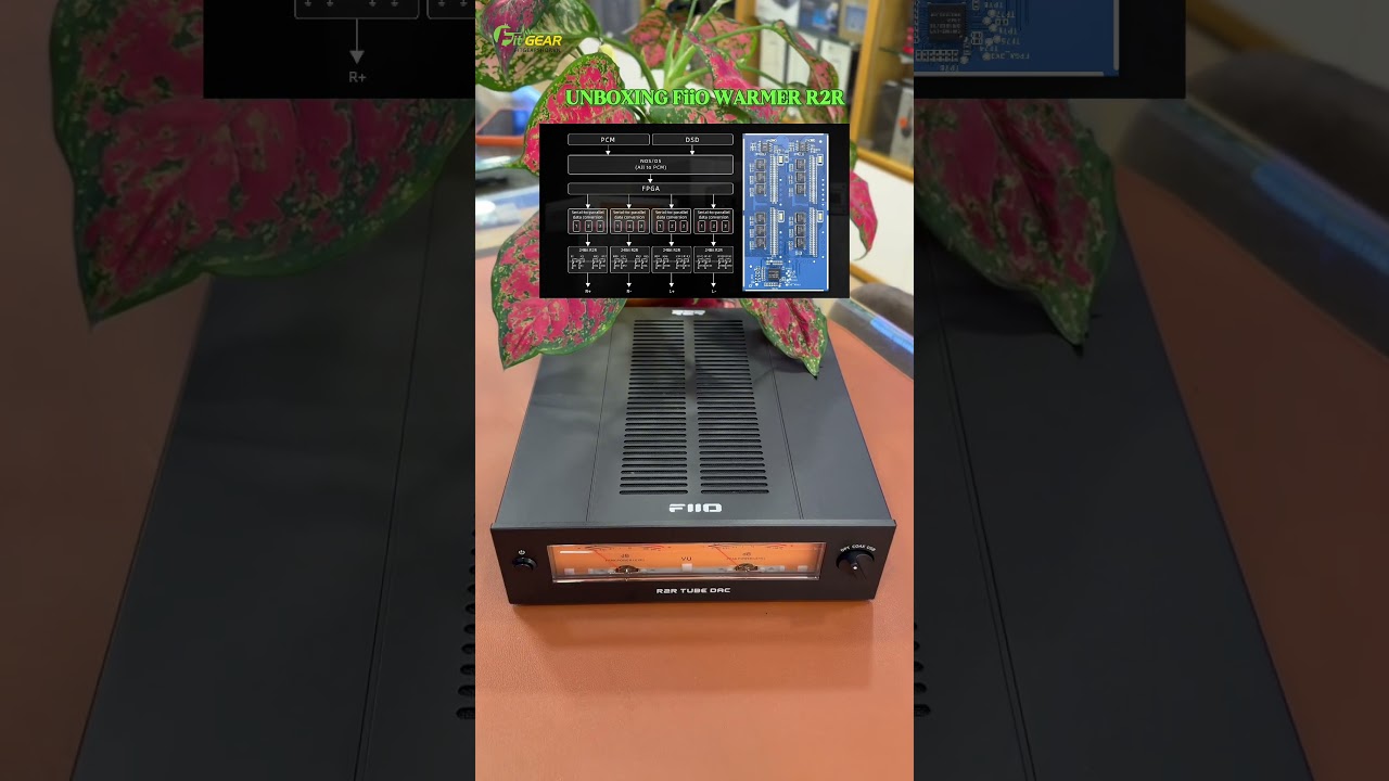 Mở hộp FiiO WARMER R2R: Desktop DAC R2R Kết Hợp AMP Bóng Đèn