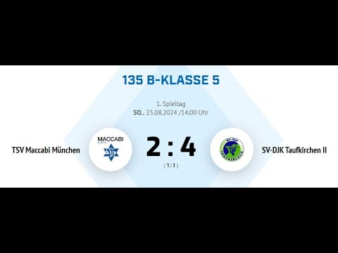 TSV Maccabi München - SV-DJK Taufkirchen II