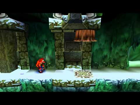 Crash Bandicoot 2: Cortex Strikes Back 100% Walkthrough HD - Part 9: Snow Biz