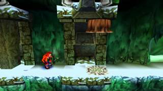 Crash Bandicoot 2: Cortex Strikes Back 100% Walkthrough HD - Part 9: Snow Biz