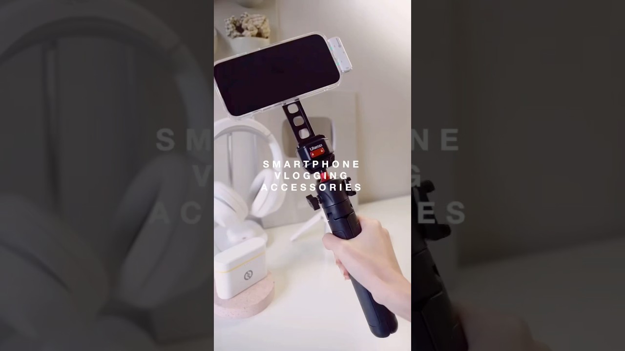 how I film my vlogs with just an iPhone 🎥📱