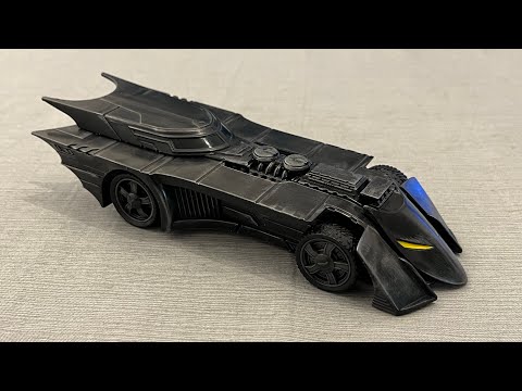 Batman McFarlane toys build a figure Batmobile ￼