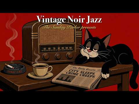 🔴 24/7 Vintage Noir Jazz Radio – Slow 1940s Jazz & Vinyl Music for Coffee, Reading & Relaxation 2026-10-29 19:34