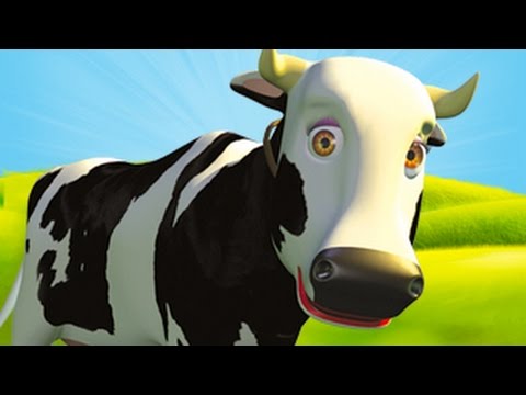 Mrs. Cow -  Kids Songs & Nursery Rhymes