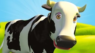 Mrs Cow - The Farm Song for Kids, Children's Music