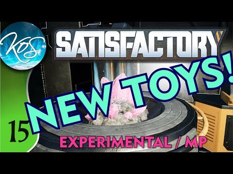 Satisfactory Ep 15: NEW TOYS! TOUR PT 2 - Experimental! Megabase Above the Trees - MP Let's Play