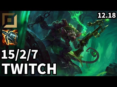 Twitch ADC vs Sivir - Ranked Master - Patch KR 12.18