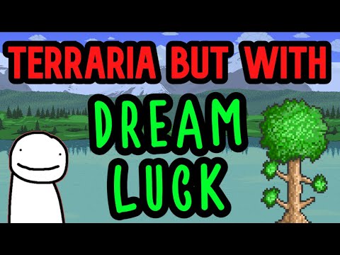 Terraria but with DREAM luck | World Record Speed Run