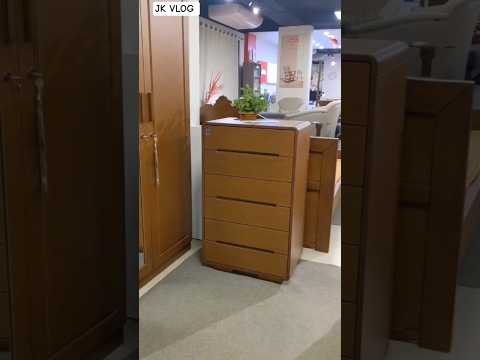 Hatil Ladder Shelf 5-Tier Pine Wood Leaning