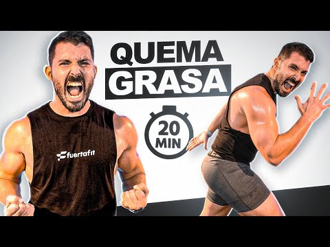 🔥 LOSE WEIGHT AT HOME - 20-MINUTE HIIT CARDIO ROUTINE - SERGIO PEINADO