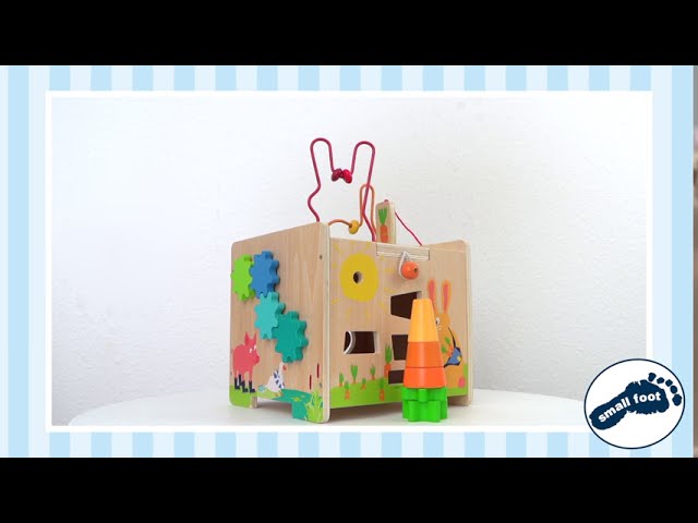 Video teaser for small foot - Motorikwürfel Hase / Motor Activity Cube Rabbit