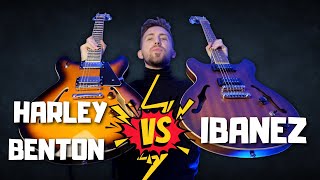 Video thumbnail for CHEAP Gibson ES-335 Alternatives - Ibanez AS-53 vs Harley Benton HB-35 (REVIEW, DEMO) by Best Guitars Now