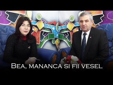 Bea, mananca si fii vesel